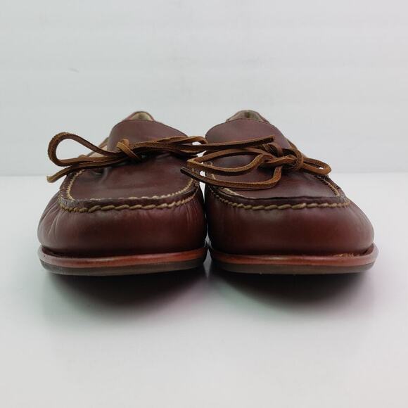 Aldo Mens Size 9.5 Brown Leather Slip On Casual Formal Loafer Shoes main image 9